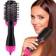 Hair Brush Dryer One-Step Hair Volumizer Dryer Brush Straightener Curler Styling Hot Comb Blow Dryer Brush