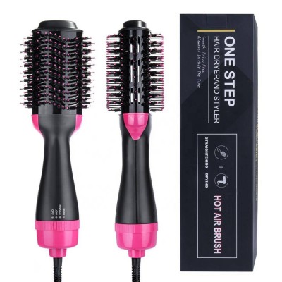 One Step Hair Dryer and Styler electric ionic hot air hair straightener brush hair dryer