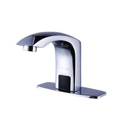 High quality Fancy toilet automatic sensor wash basin electric hot and cold 2 way water tap