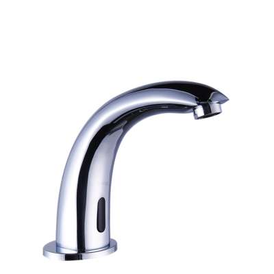 New arrival CE  hot cold water electric AC/DC power automatic sensor commercial bathroom basin faucet