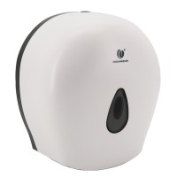 Plastic Wall Mounted Single Jumbo Roll Two Inner Cores Toilet Tissue Dispenser CD-8211