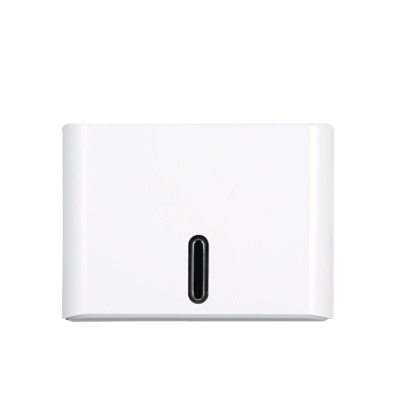 High Quality White color Plastic Z Fold Wall Mount Toilet Manual Paper hand Towel Dispenser With Key